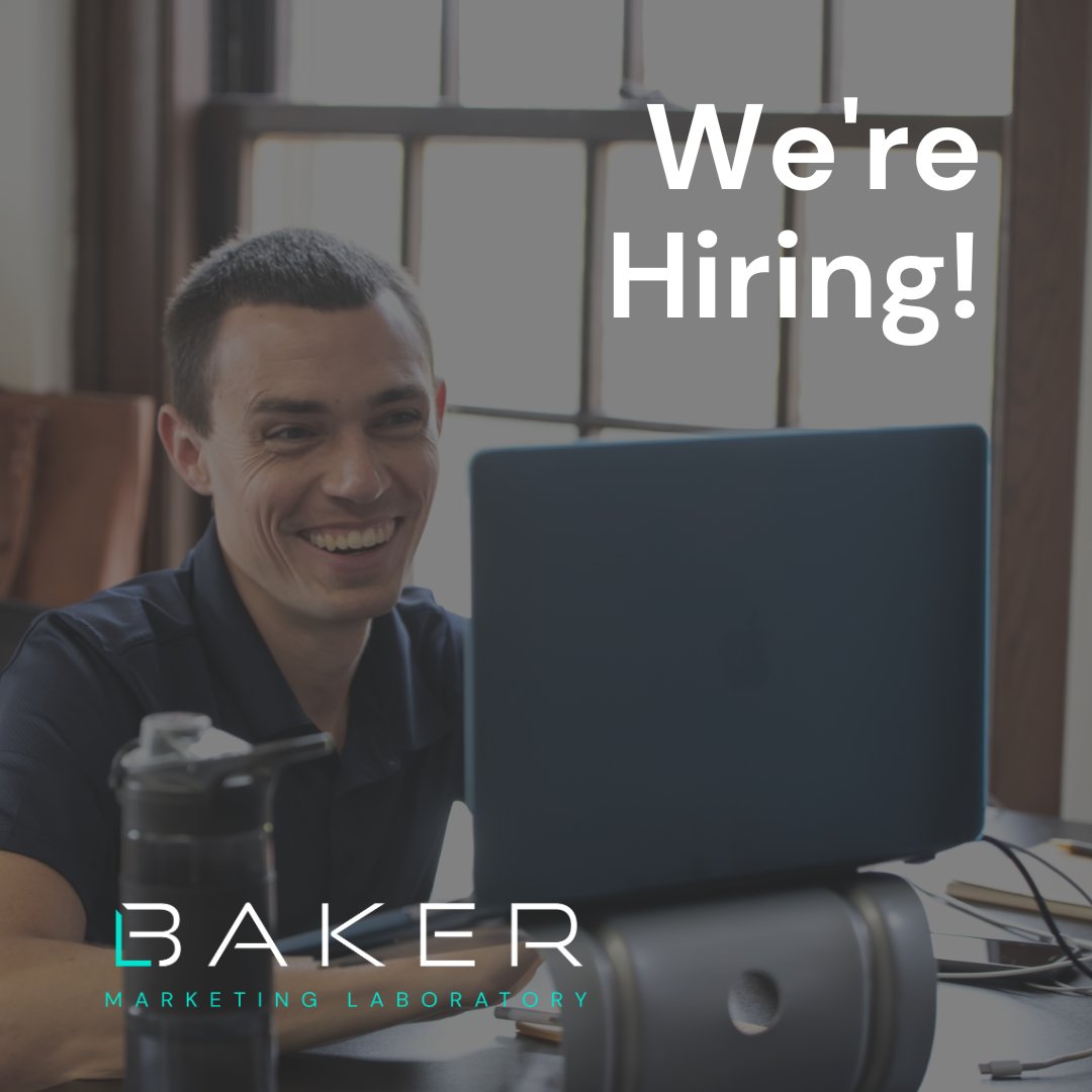 Baker Marketing is growing, and we’re looking for passionate, detail-oriented, and collaborative individuals to join our team in Downtown Knoxville. If you're ready to thrive in a fast-paced, creative environment, check out our open positions today: hubs.ly/Q02ZffsN0