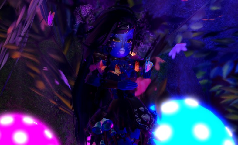 Slay or nah? IDK HOW TO FEEL ABT HER

Inspo; Na'vi / Omaticaya -- Avatar