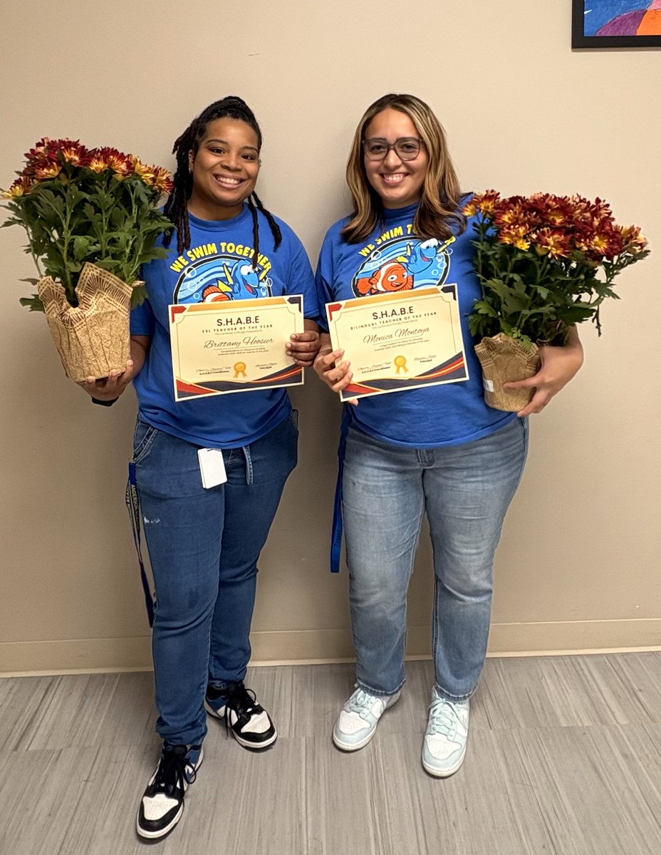LeAnnda Ashley (@lashley2016) on Twitter photo Congratulations to our SHABE Bilingual TOY <a href="/montoyatrev24/">Ms.Montoya🩵</a> and our SHABE ESL TOY <a href="/HoosTeaching/">Brittany Hoosier</a> <a href="/Anderson_AISD/">Anderson Academy</a> Congratulations to our SHABE Bilingual TOY <a href="/montoyatrev24/">Ms.Montoya🩵</a> and our SHABE ESL TOY <a href="/HoosTeaching/">Brittany Hoosier</a> <a href="/Anderson_AISD/">Anderson Academy</a>