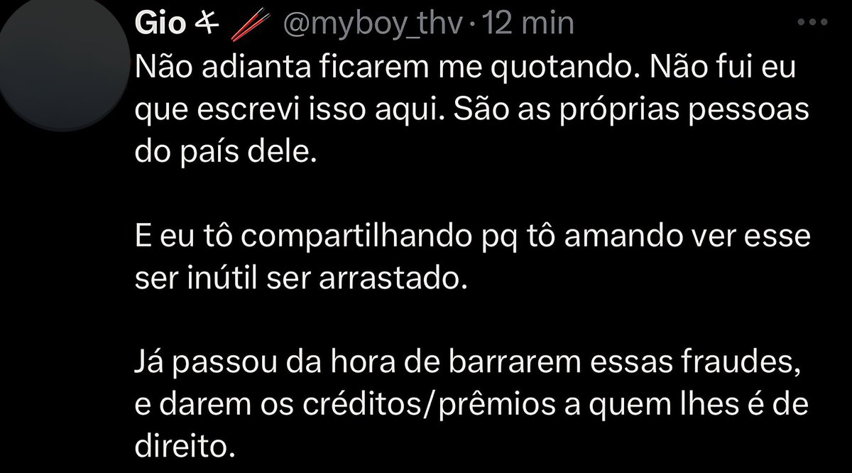 pjmreportbr's tweet photo. Ao longo desses 5 anos de report, devo confessar que já testemunhei muitos antis dedicarem seu tempo alimentando o ódio direcionado ao 🐥, mas ninguém se compara à Gio. Você e o Murilo são, sem dúvida, as pessoas mais odiosas e ressentidas que conheço.

📌https://t.co/xvplFXid0m https://t.co/w27W56AuN0