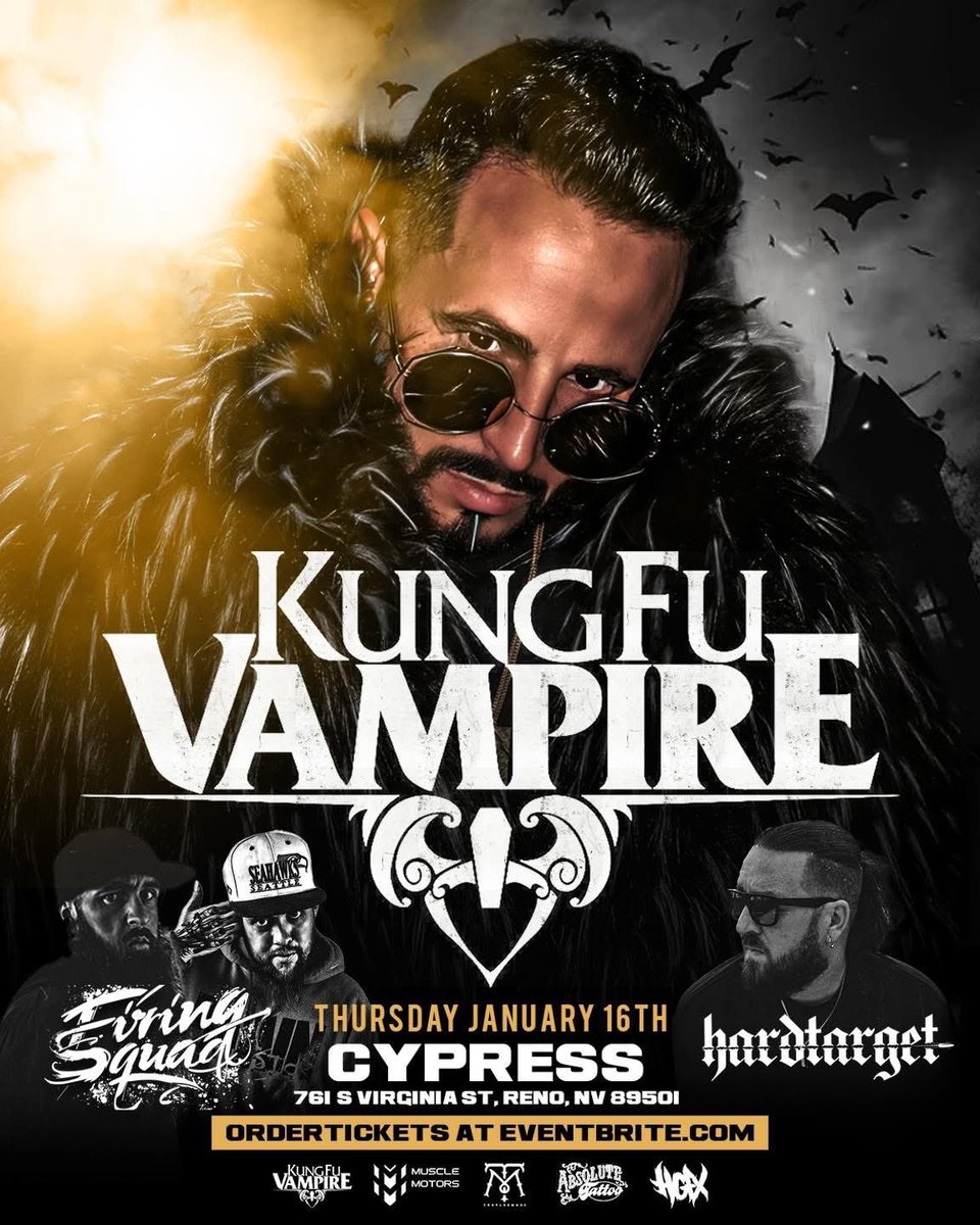 art_yoda's tweet image. Catch mi carnal @KungFuVampire  live in Reno! #kungfuvampire #kfv  #renoshow