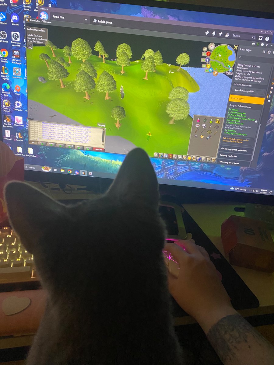Aicerai's tweet photo. @RuneScape Still bonus point for helping quest? https://t.co/vanABZM1yE