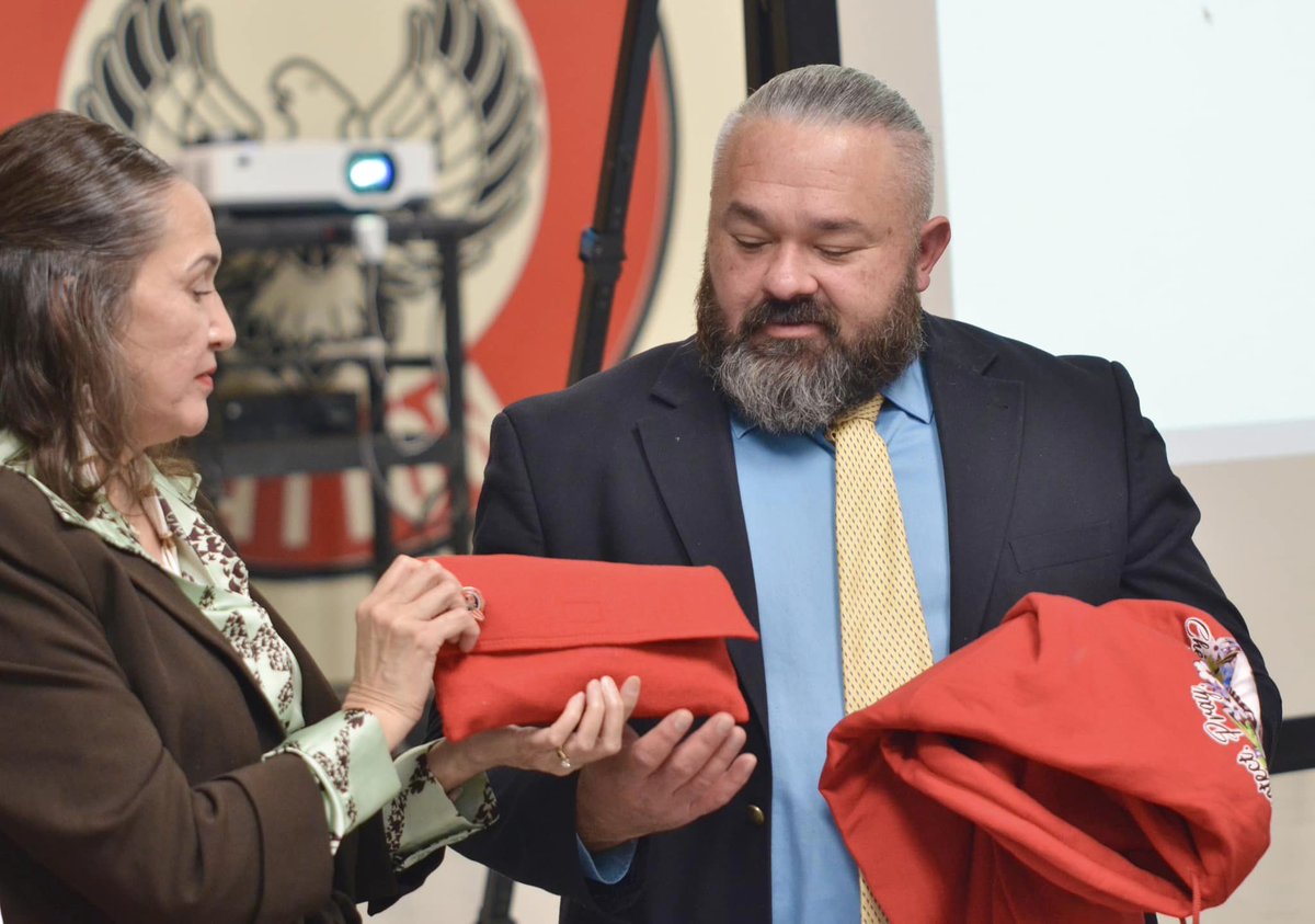 IndianNationsOK's tweet photo. Thank you for joining our annual meeting, @OSBI_OK, and participating in an emotional panel discussion about the #MMIP crisis in Oklahoma. #UINOklahoma photo cred:📸 Hunter McKee, OSBI https://t.co/QUXWSMeOnl
