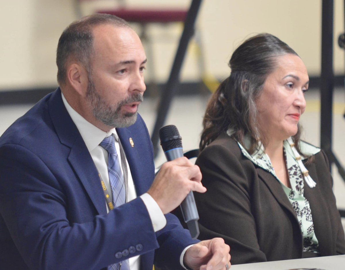 Thank you for joining our annual meeting, <a href="/OSBI_OK/">OSBI</a>, and participating in an emotional panel discussion about the #MMIP crisis in Oklahoma. #UINOklahoma photo cred:📸 Hunter McKee, OSBI