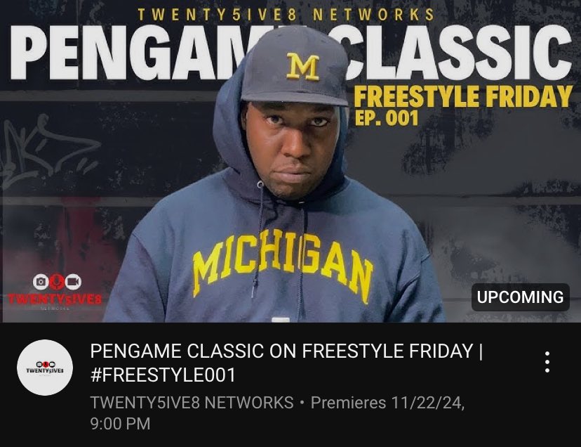 pengameclassic's tweet photo. As we light up the recruitment trail with @Coach_SMoore ✊🏾 taking care of #MICHIGAN #Business #GoBlue I’m lighting up that 🎙️ @ 9pm w/ @1EyedWillie4869 Freestyle Friday Ep. 1 https://t.co/gdqzRrQDk3 https://t.co/jQ3QU5RkR0