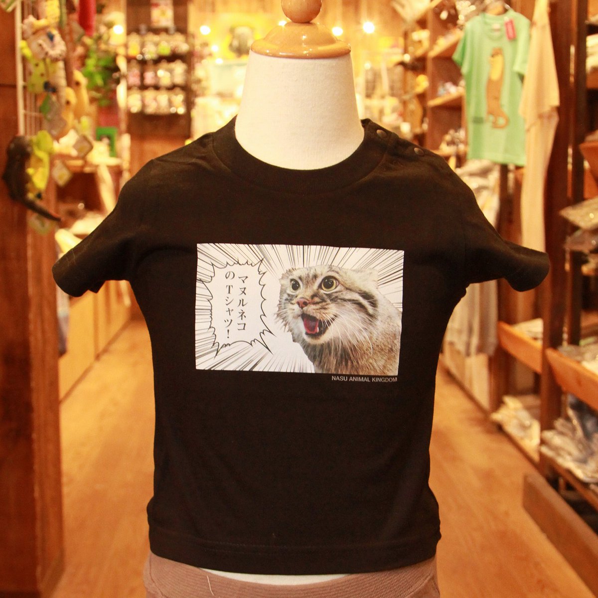 🍁🍁【新商品】🍁🍁 『マヌルネコのうた！』Tシャツに キッズサイズが