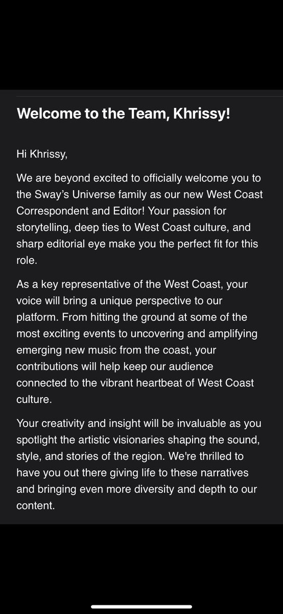 Khrissy_Bee's tweet image. West Coast correspondent &amp;amp; Editor for @SwaysUniverse 🥂