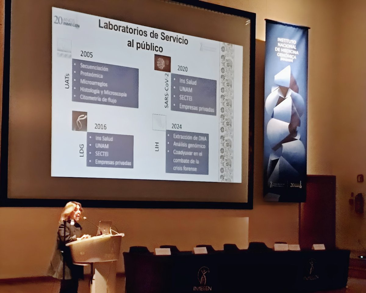 Hasta el 2008, el Inmegen contaba con tres grupos de investigación liderados por el Dr. Gerardo Jiménez, la Dra. Lorena Orozco y el Dr. Jorge Meléndez. 

Acompáñanos a descubrir cómo ha crecido nuestra plantilla de investigadoras e investigadores: youtube.com/watch?v=2Vt5eD…