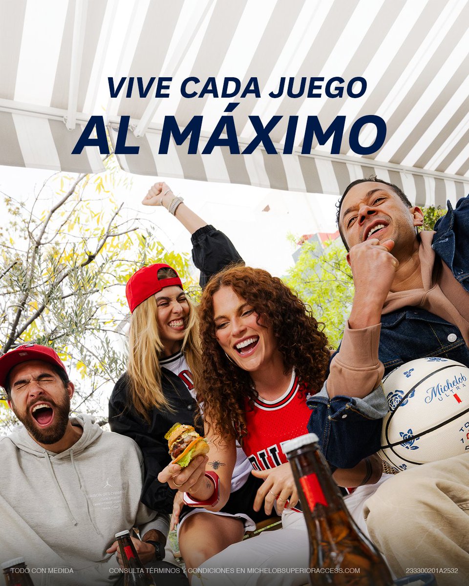 Entra a michelobsuperioraccess.com y participa por premios oficiales de la NBA para subir de nivel con tu #SuperiorAccess. ⛹️‍♂️🍻