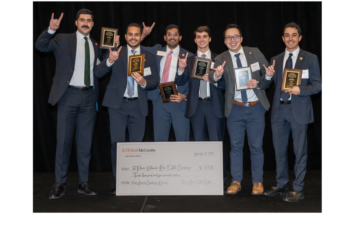 Lillian Mills (@millslil) on Twitter photo 🏆 BREAKING: Texas McCombs MBA team clinches 1st Place at National Real Estate Challenge! Skyline Partners team brought home the trophy for the first time since 2016. Congratulations and thank you to the organizers, judges, and competing teams.🤘 <a href="/UTexasMBA/">Texas McCombs MBA</a> 🏆 BREAKING: Texas McCombs MBA team clinches 1st Place at National Real Estate Challenge! Skyline Partners team brought home the trophy for the first time since 2016. Congratulations and thank you to the organizers, judges, and competing teams.🤘 <a href="/UTexasMBA/">Texas McCombs MBA</a>