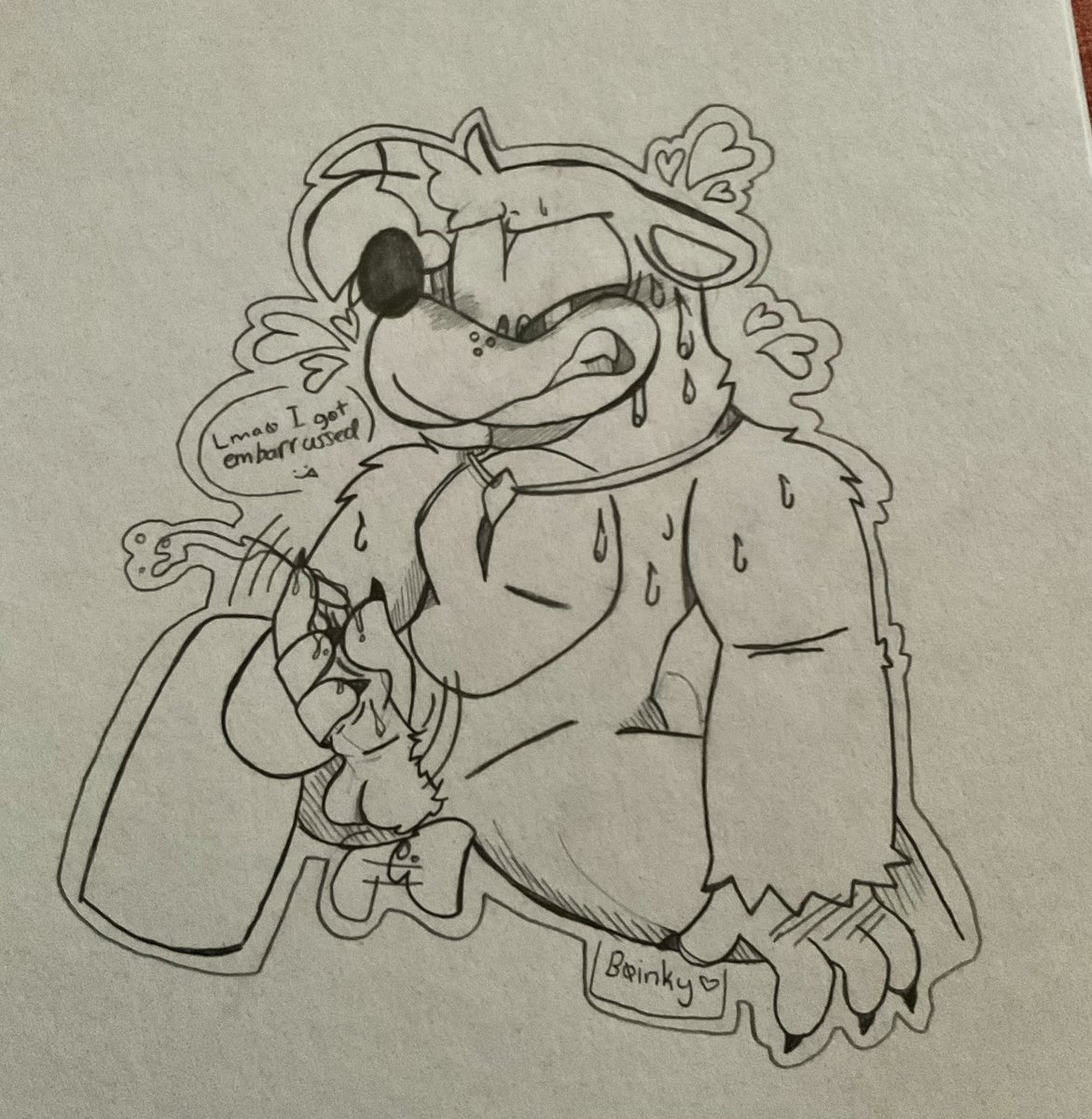 LicketySpoinky's tweet photo. sorry I got embarrassed by drawing this 💔

#nsfwart https://t.co/SrPjK8BKM0