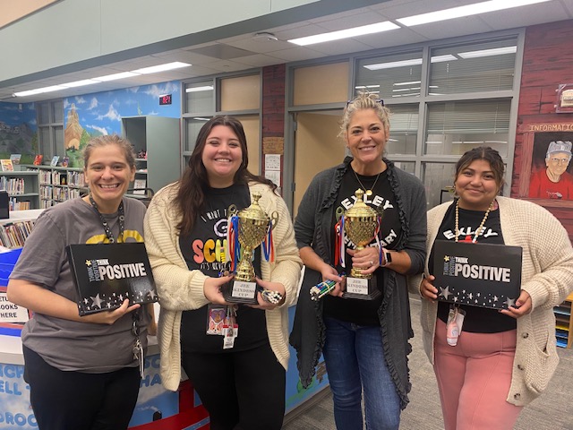 Our Kindness Cup winners this week were Ms. Scherer in 2nd grade and Ms. Cleary in 3rd grade.  Congratulations to your classes!  Also, congrats to our Staff Shout Out winners, Ms. Sisk and Ms. Lanier in 4th grade.  Way to go, ladies!  #Exleytweets