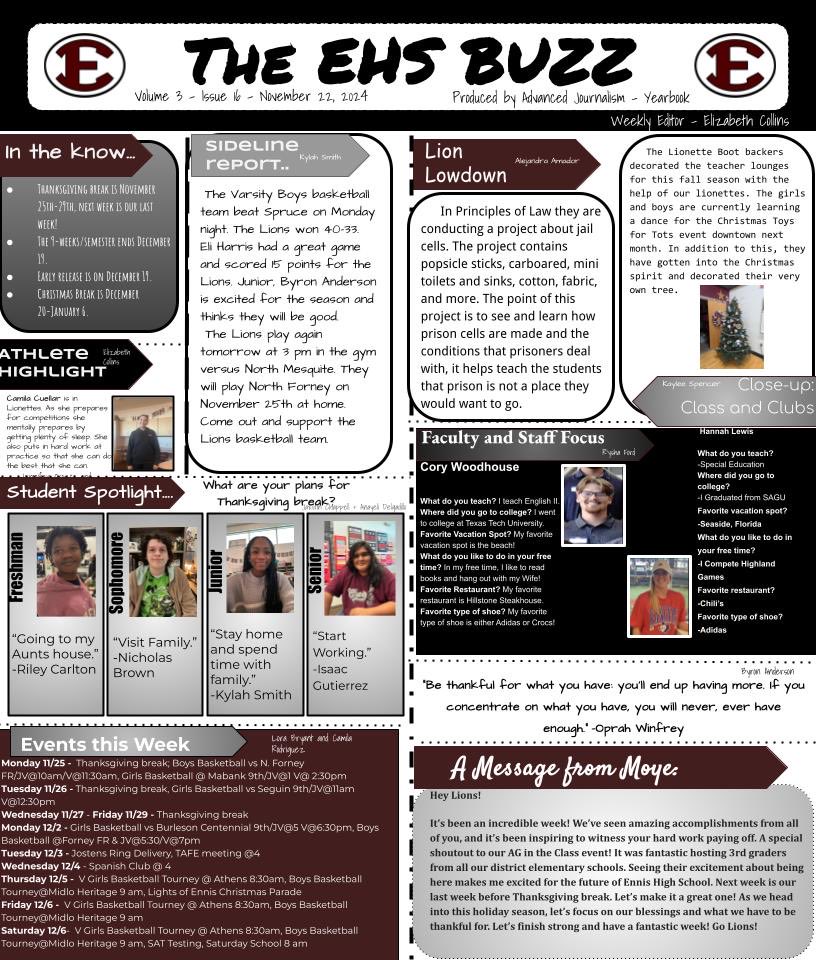 Ennis High School tweet media