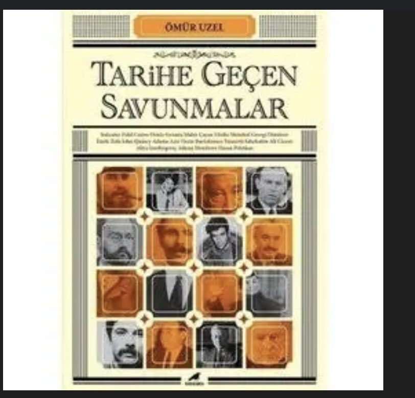 Şöyle bir kitap okumuştum yıllar önce. İçinde Sokrates’ten tutun, Deniz Gezmiş’e kadar örnek savunmalar var.

Kemal Bey’in savunması da tarihe geçti. Kendi adıma tebrik ediyorum.
