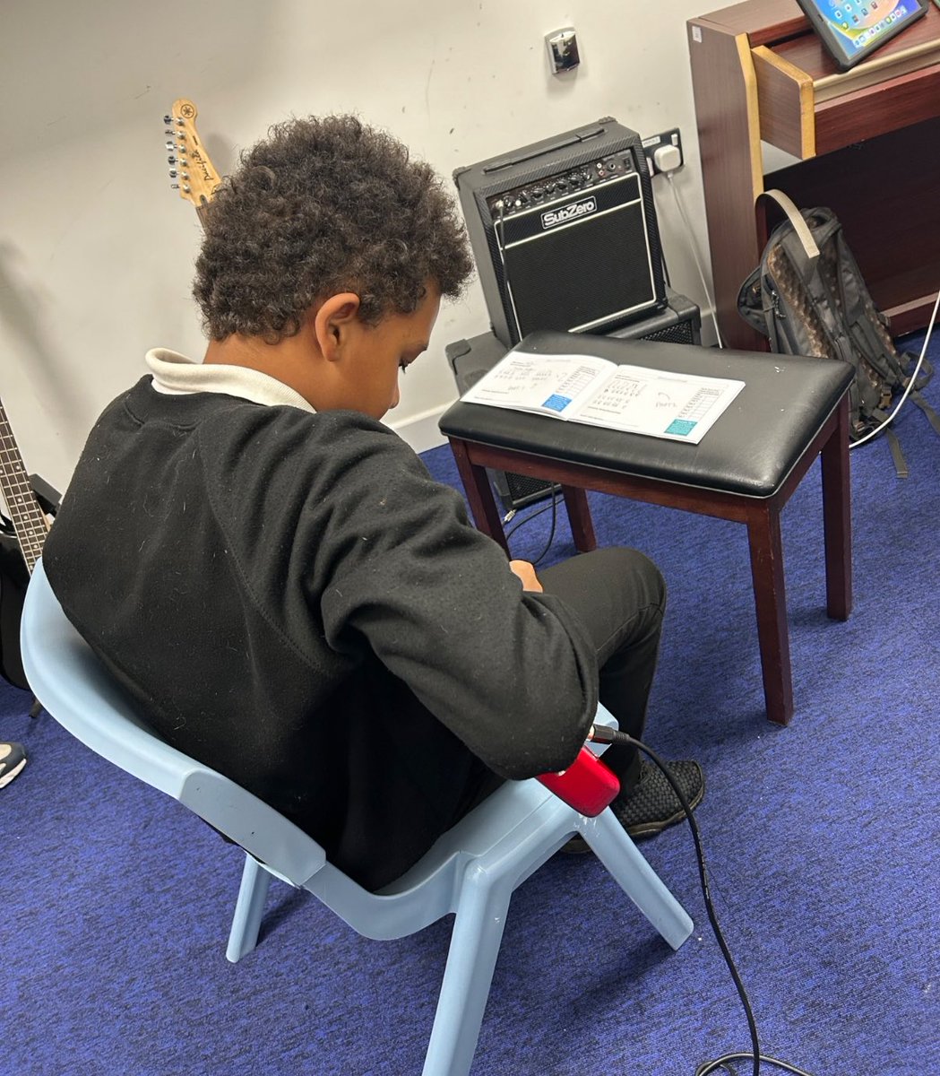 lindsworthsch's tweet photo. Shout out to Shyran (yr 7) who has been practising his guitar skills ready for a concert 🎸  🎵 we can’t wait to hear it! https://t.co/Re3TNjmewh