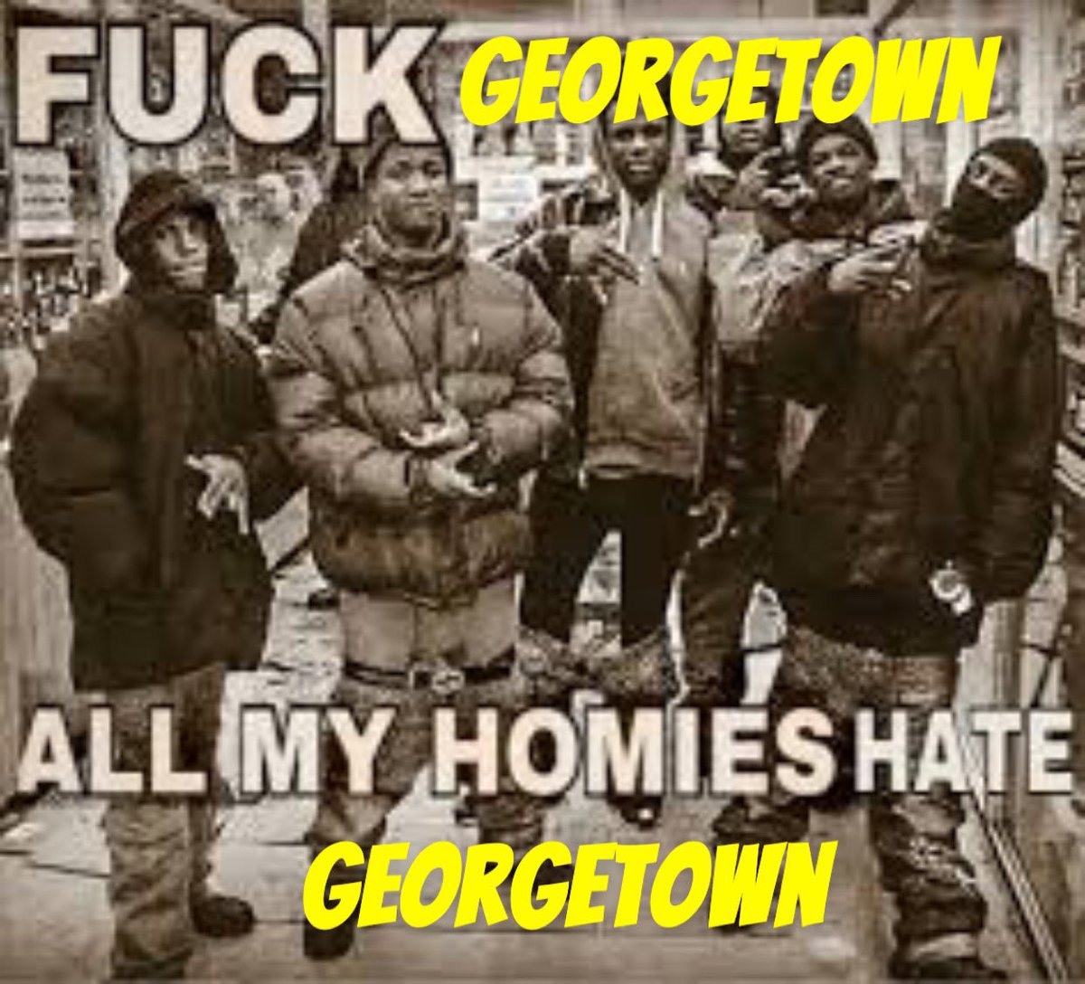 ROUND FUCKING TWO‼️ EVERYONE BETTER POP OUT TO CORSICANA NATIONAL BANK &amp; TRUST STADIUM AND WATCH GEORGETOWN GET THE FUCKING BELTTTT #FuckGeorgetown #BTA