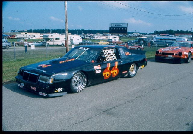 jeracerx's tweet photo. Wasn't expecting to be inspired by Kendrick Lamar's new album GNX for today's post, but hey, life happens. Here's J. Kurt Roehrig on his Turbo V6 Buick Regal he used in Trans Am and IMSA in 1984 and 1985, the Grand National logo making up the numbers is such a great livery idea https://t.co/X6vP6Pgxgv