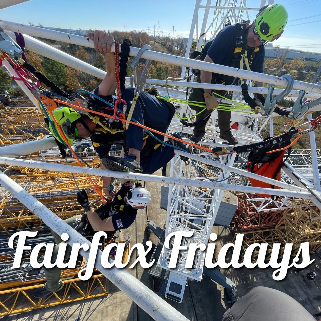 ffxfirerescue's tweet image. Fairfax County hosted its 1st in-house Tower Rescue Technician Course! TROT personnel are now qualified to serve as adjuncts for future courses, boosting regional capabilities. Thanks, Prince William County, for your support! #TechnicalRescue