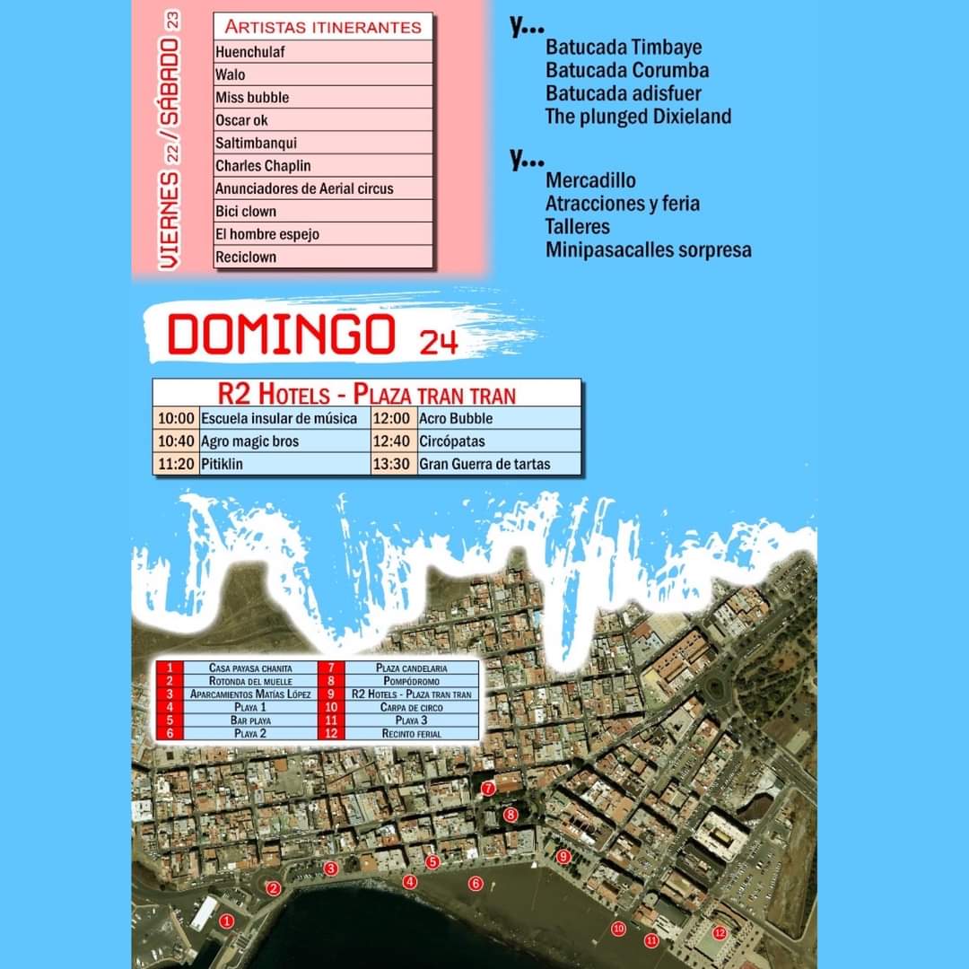 14 Festival Internacional de Payasos de Fuerteventura Tran Tran 2024 
@ayto_tuineje @tuinejecultura  @cabildoftv  @culturafuerteventura  @islascanariasoficial  @gobcanarias  @territoriogobcan  @r2hotelsofficial <a href="/Fuerteventura/">Fuerteventura </a> @tuinejecultura @tuinejeturismo 

 #TranTran2024