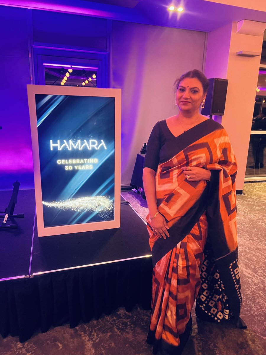 It was an inspiring evening with inspirational people at Leeds Headingly Stadium! It's nice to catch up with so many of you <a href="/HamaraCentre/">Hamara Centre</a> 30 years celebration event 🥰