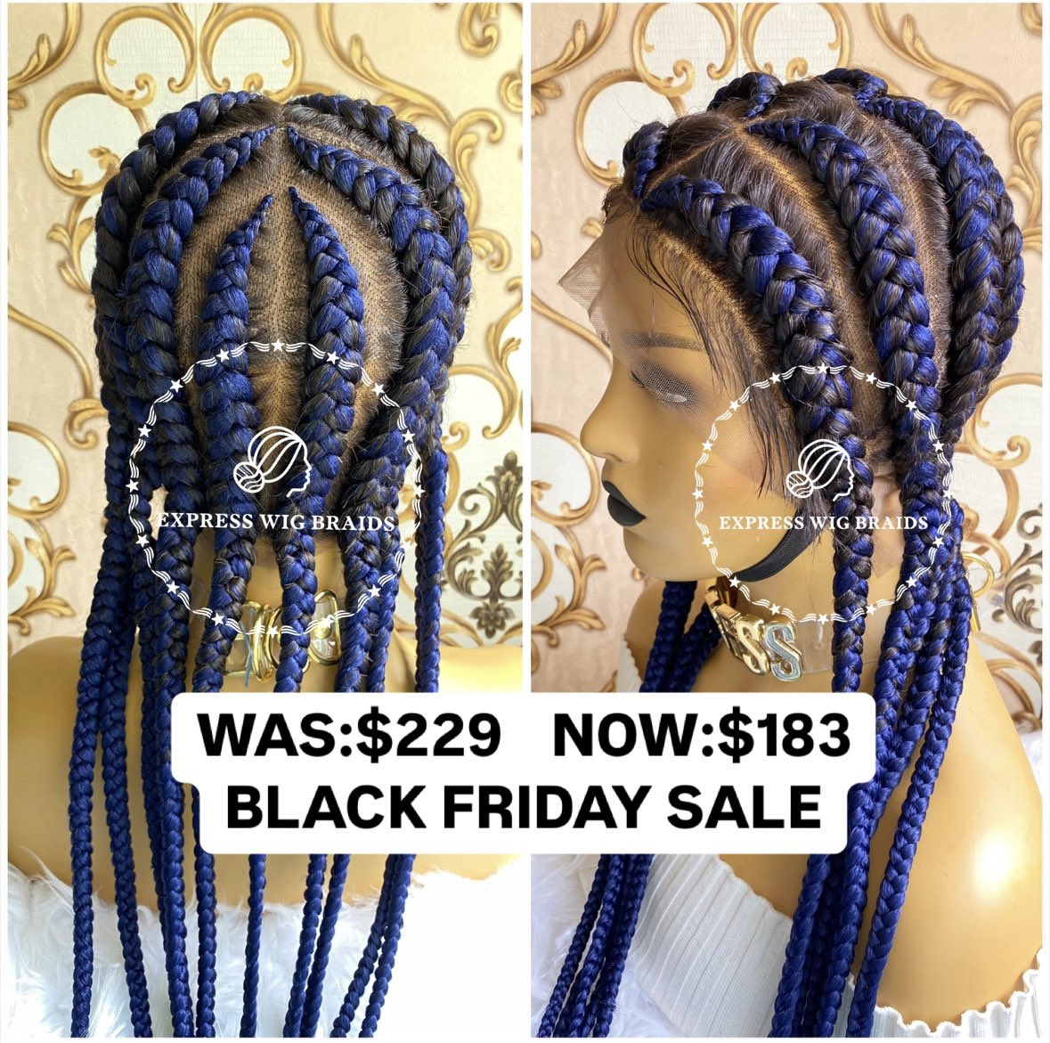 expresswigbraid's tweet image. 20% OFF BLACK FRIDAY SALE WITH CODE: BF20
WIG NAME: JUMBO POP SMOKE BRAIDS KIMMIE
SHOP AT: expresswigbraids.com
.
#braidedwig #braidwig #braidswig #jumboboxbraids #bigboxbraids #bigboxbraid #mediumboxbraids #longboxbraids #blondeboxbraids