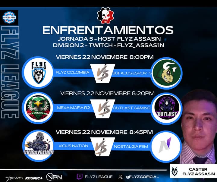 Vicius_Nation (@vicius_nation) on Twitter photo Hoy nos toca con un equipo de niña igual.
Nos vemos a las 8:45 hora México.
<a href="/Lizpaulinava/">Paulina</a> <a href="/FlysGoficial/">Flyz Esports Oficial🐺🇲🇽</a> <a href="/zlS3RLz/">zlS3RLz</a>
<a href="/iFxmusL1/">iFxmusL 1st/ BeerusGood</a> <a href="/XenTryGG/">Papi Xentry 😎🐺🎙️</a> <a href="/Noctur__/">Noctur</a> <a href="/Evsion_R/">Eptillis</a> <a href="/ShacarronL/">Shacarron</a> Hoy nos toca con un equipo de niña igual.
Nos vemos a las 8:45 hora México.
<a href="/Lizpaulinava/">Paulina</a> <a href="/FlysGoficial/">Flyz Esports Oficial🐺🇲🇽</a> <a href="/zlS3RLz/">zlS3RLz</a>
<a href="/iFxmusL1/">iFxmusL 1st/ BeerusGood</a> <a href="/XenTryGG/">Papi Xentry 😎🐺🎙️</a> <a href="/Noctur__/">Noctur</a> <a href="/Evsion_R/">Eptillis</a> <a href="/ShacarronL/">Shacarron</a>