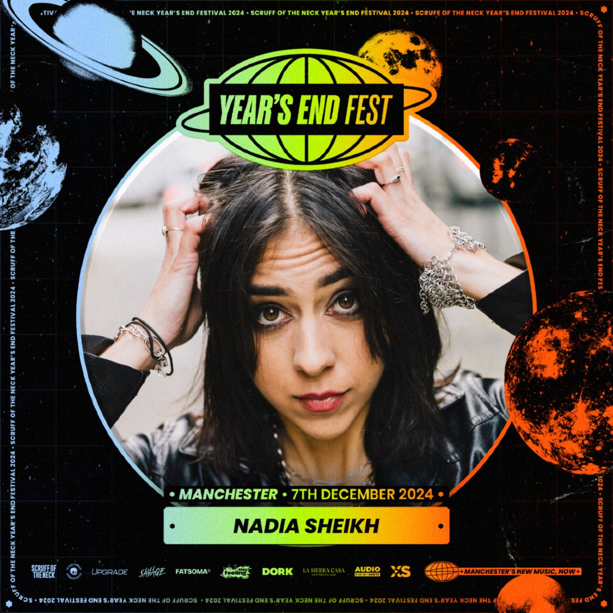NadiaSheikh_'s tweet photo. Stage times for @scruffoftheneck 's Year's End Fest are here ✨

Catch me playing an acoustic set on Saturday 7th December at The Lodge at @DeafInstitute at 5.45pm. Huge thanks to @proweekendfest for making this happen x

#manchester #livemusic #scruffoftheneck #guitar https://t.co/SqG6H7WeOl