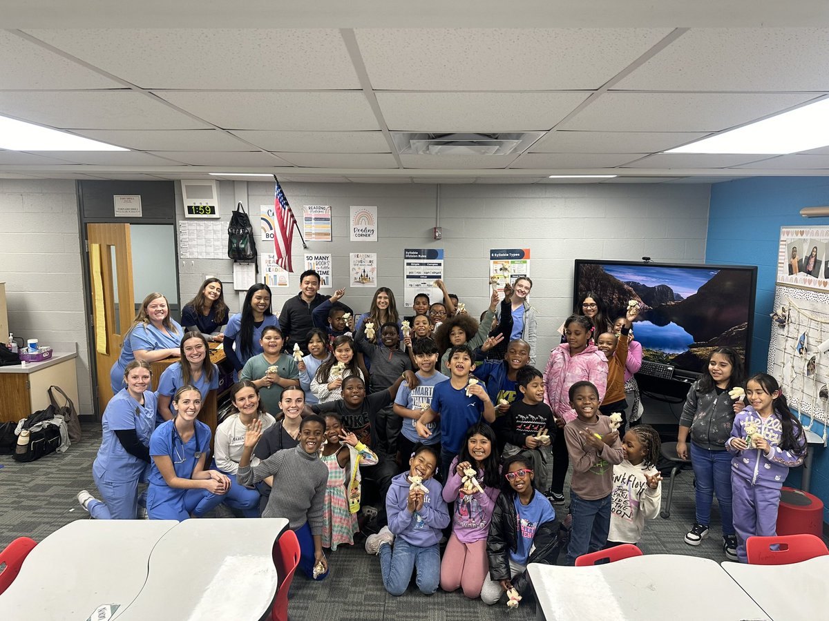 Third Graders kicked off their Human Body Systems Unit in CKLA with Med students from <a href="/MarianUniv/">Marian University</a> ! Students enjoyed getting their very own “patient” and doctoring them up. We can’t wait to learn about all the systems in our bodies and how they work to keep us alive!