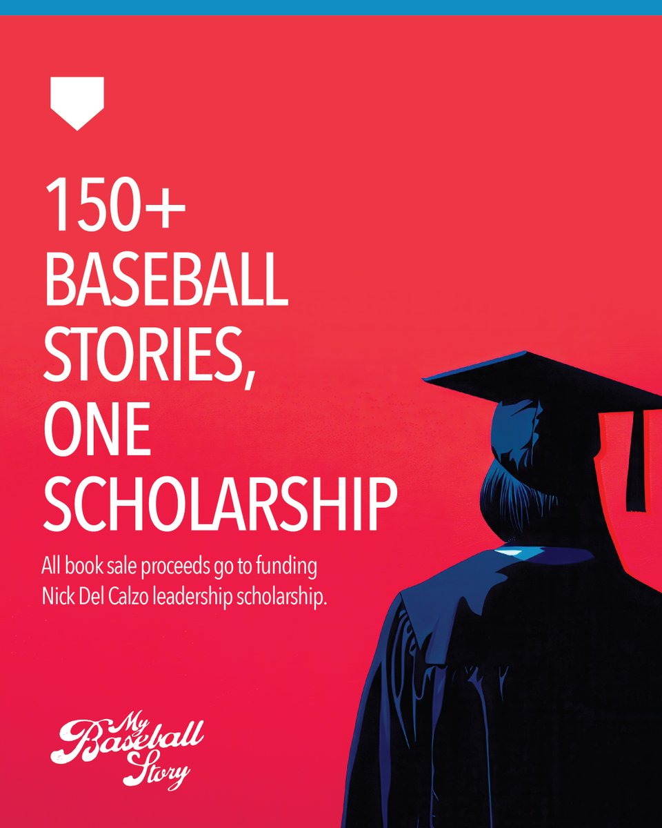 story_baseball's tweet image. 📚⚾️ My Baseball Story features over 150 fan-favorite stories, and proceeds fund a nationwide leadership scholarship named after Nick Del Calzo, the book's creator. 

🌟 Secure your copy today and hit a home run for education! 
👉 mybaseballstory.com

#BaseballForACause