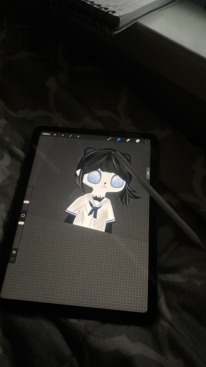 Cold day spent drawing