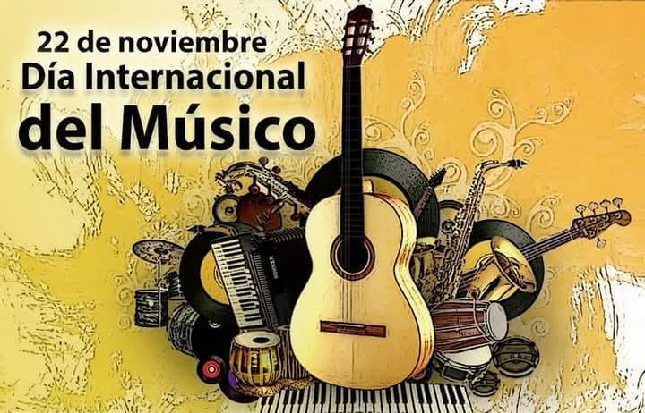 #Hoy 22 de noviembre conmemoramos el Día Internacional de la Música, también conocido como el Día del Músico, una ocasión especial para rendir homenaje a todos los músicos y a quienes disfrutan de la música.

#SanctiSpíritusEnMarcha