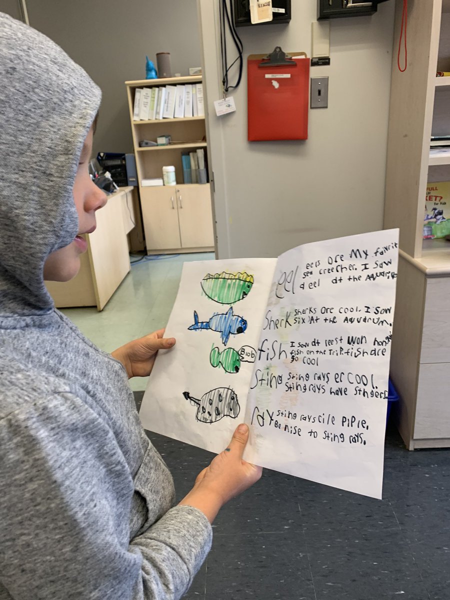 RegentHeightsPS's tweet photo. Our efforts in working to give our students real life experiences is paying off. We took our primary students to Ripley’s Aquarium earlier this week and they responded with some great writing about the experience. https://t.co/mgUFwIWTa4