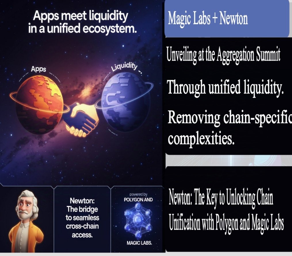 trendwizardng's tweet image. Unveiling Newton at the Bangkok Aggregated summits: The Key to Unlocking Chain Unification with Polygon and Magic Labs.
#Aggregatedsummit
#Polygon
#magiclabs