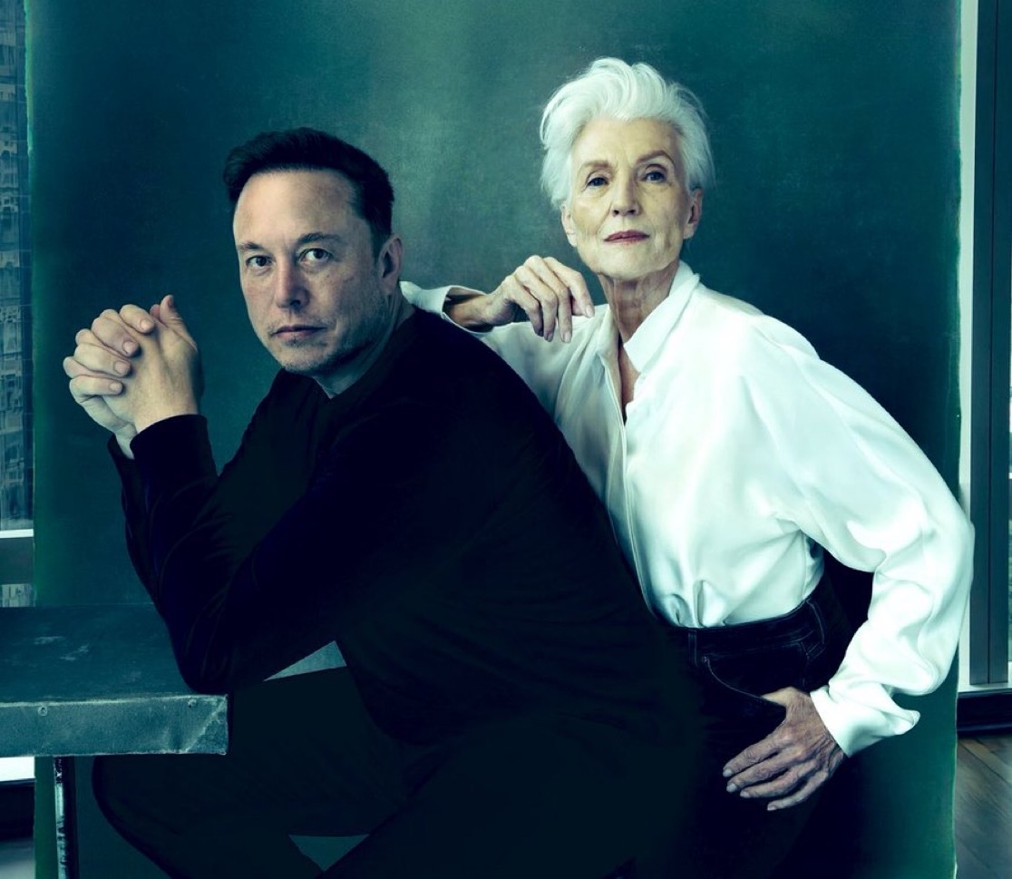 ElonMuskAOC's tweet image. I love my mother!