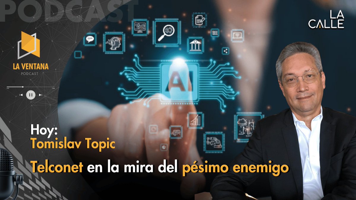 radiolacalle's tweet photo. @Arcotel_ec ha tenido dos posturas diferentes en 9 años, sobre la condición de la empresa CorpAndina como proveedor del servicio de internet. 

Tomislav Topic, gerente general de @TelconetLatam, cuestiona que esta decisión se haya tomado en medio de la confrontación del presidente Noboa con el excandidato Jan Topic. Escúchalo aquí en #LaVentana ⬇️

🔗https://t.co/2MHjSnSLG9