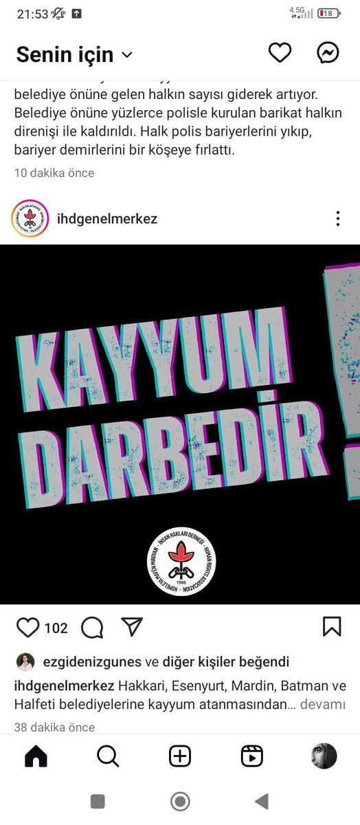 halildogan63's tweet photo. Kayyumlar insanlığın başına gelmiş en talihsiz karardır.
Kayyumlar hak gaspıdır. https://t.co/Ieo0TOUoBk