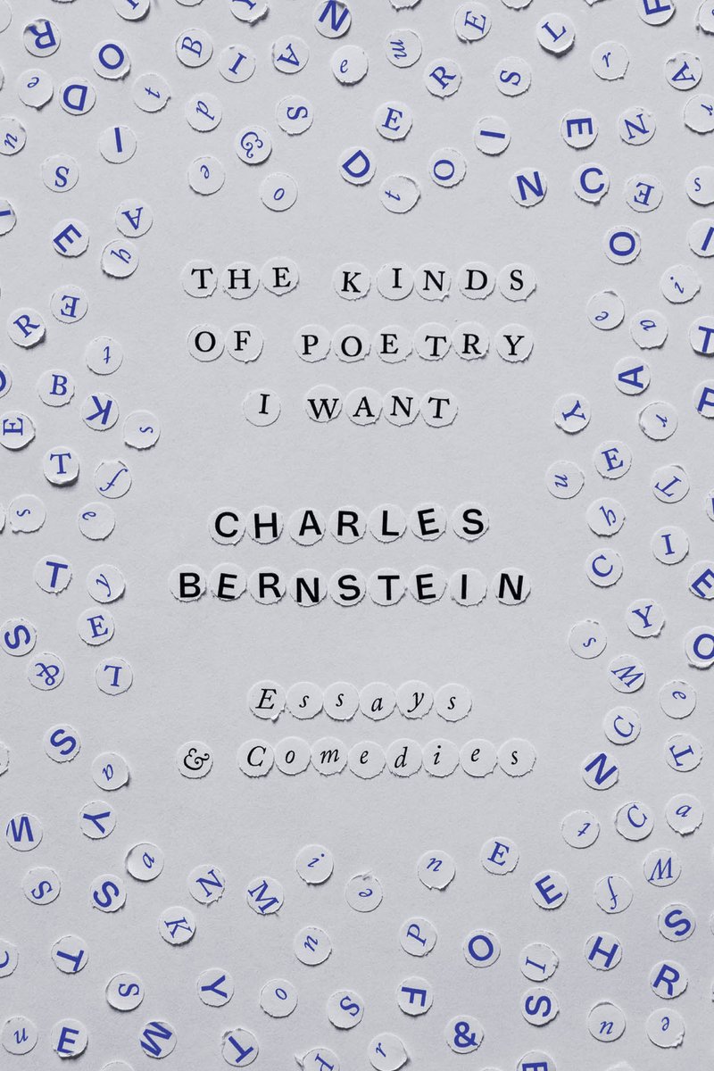 "It was when I started reading Charles Bernstein more than fifty years ago that I began believing in reincarnation."

New in review, Jerome McGann on Charles Bernstein's The Kinds of Poetry I Want, from <a href="/UChicagoPress/">UChicagoPress</a>: criticalinquiry.uchicago.edu/jerome_mcgann_…