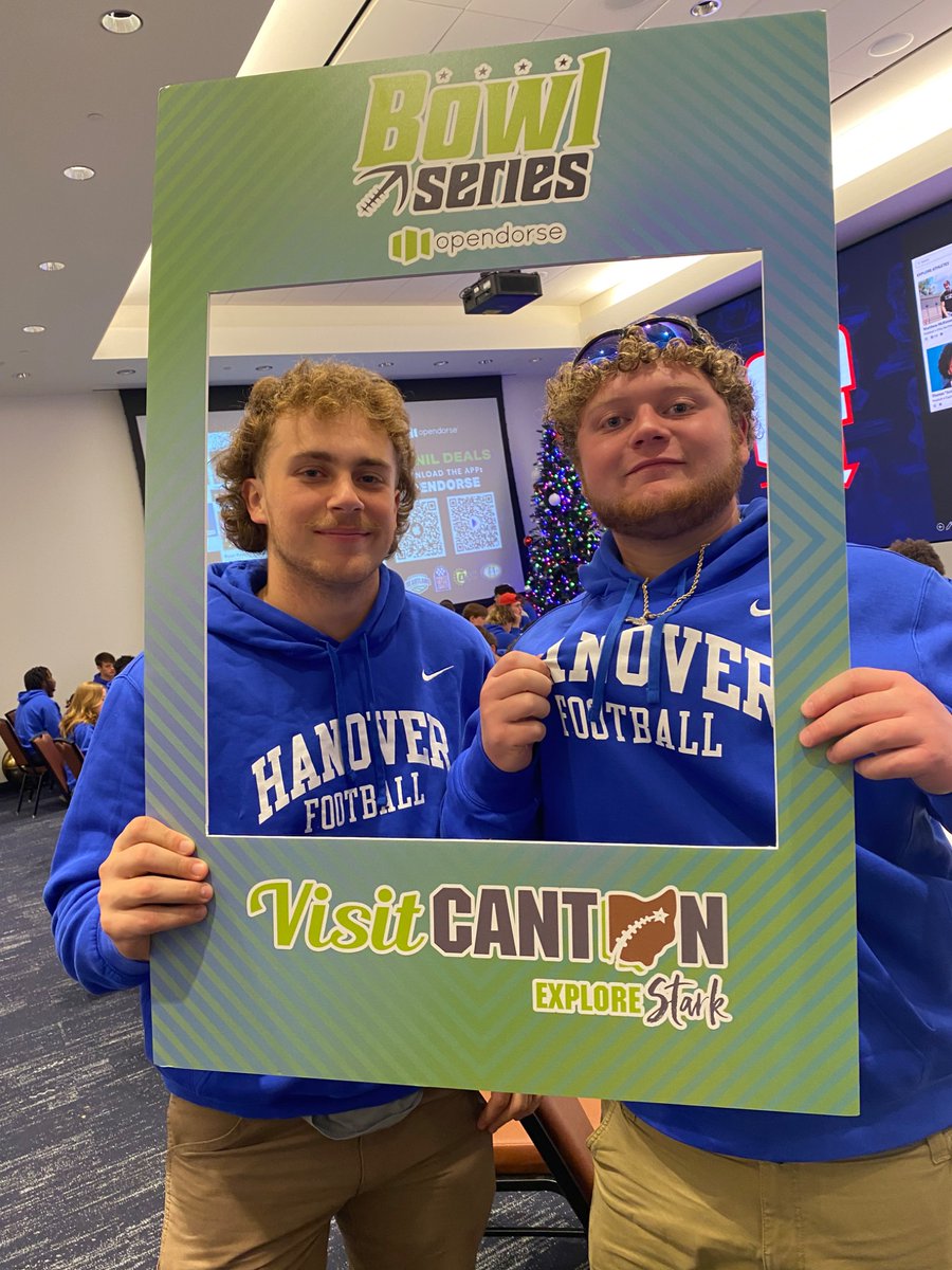 MeetInCanton (@meetincanton) on Twitter photo <a href="/HanoverFTBL/">Hanover Football</a> and <a href="/wabashathletics/">Wabash Athletics</a> enjoying the <a href="/ProFootballHOF/">Pro Football Hall of Fame</a> before the <a href="/opendorse/">Opendorse</a> Bowl Series! <a href="/HanoverFTBL/">Hanover Football</a> and <a href="/wabashathletics/">Wabash Athletics</a> enjoying the <a href="/ProFootballHOF/">Pro Football Hall of Fame</a> before the <a href="/opendorse/">Opendorse</a> Bowl Series!