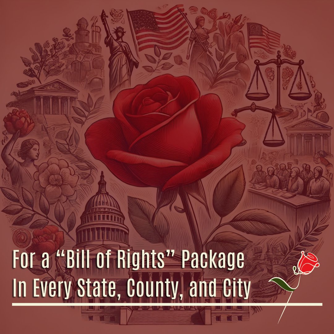 RoseGardenDSA's tweet photo. In our first post-election piece, Alyaza B makes the case for DSA to focus our anti-MAGA fight locally: creating protections against Trump's reactionary influence, all while expanding rights and improving material conditions for working-class residents.

https://t.co/pPAT6vp2LK https://t.co/AP0NgaHIBN