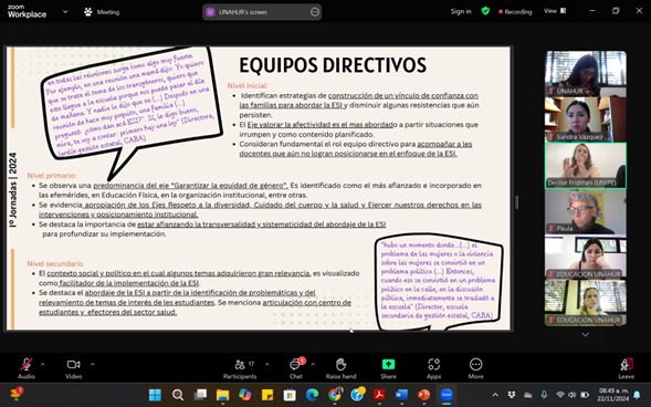 CIEUATx's tweet photo. 🗣 Hoy se llevó a cabo la mesa de trabajo “ESI más allá de las fronteras: Experiencias de investigación y formación en Argentina y México”, con la participación de nuestra colega Sandra Vázquez Vega [@Sandve3] (@CIEUATx) y Paula Di Marzo, estudiante de maestría de la @UATxOficial https://t.co/oM33hn49q9