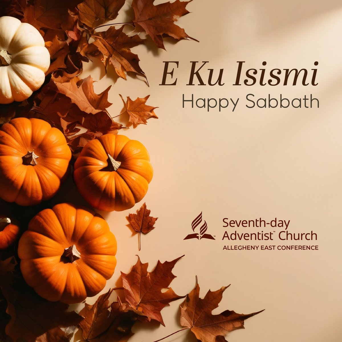 Because of the Lord’s great love we are not consumed, for His compassions never fail. They are new every morning; great is Your faithfulness. - Lamentations 3:22-23

E Ku Isismi, and wishing you a joyful Thanksgiving when it arrives!