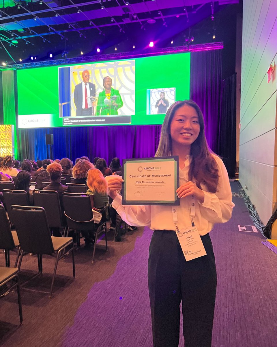 StanfordReach's tweet image. Congratulations to our 2 @Abrcms award recipients - Julie Kim and Joaquin Parrilla-Garcia! #StanfordREACH #postbac #postbacjourney