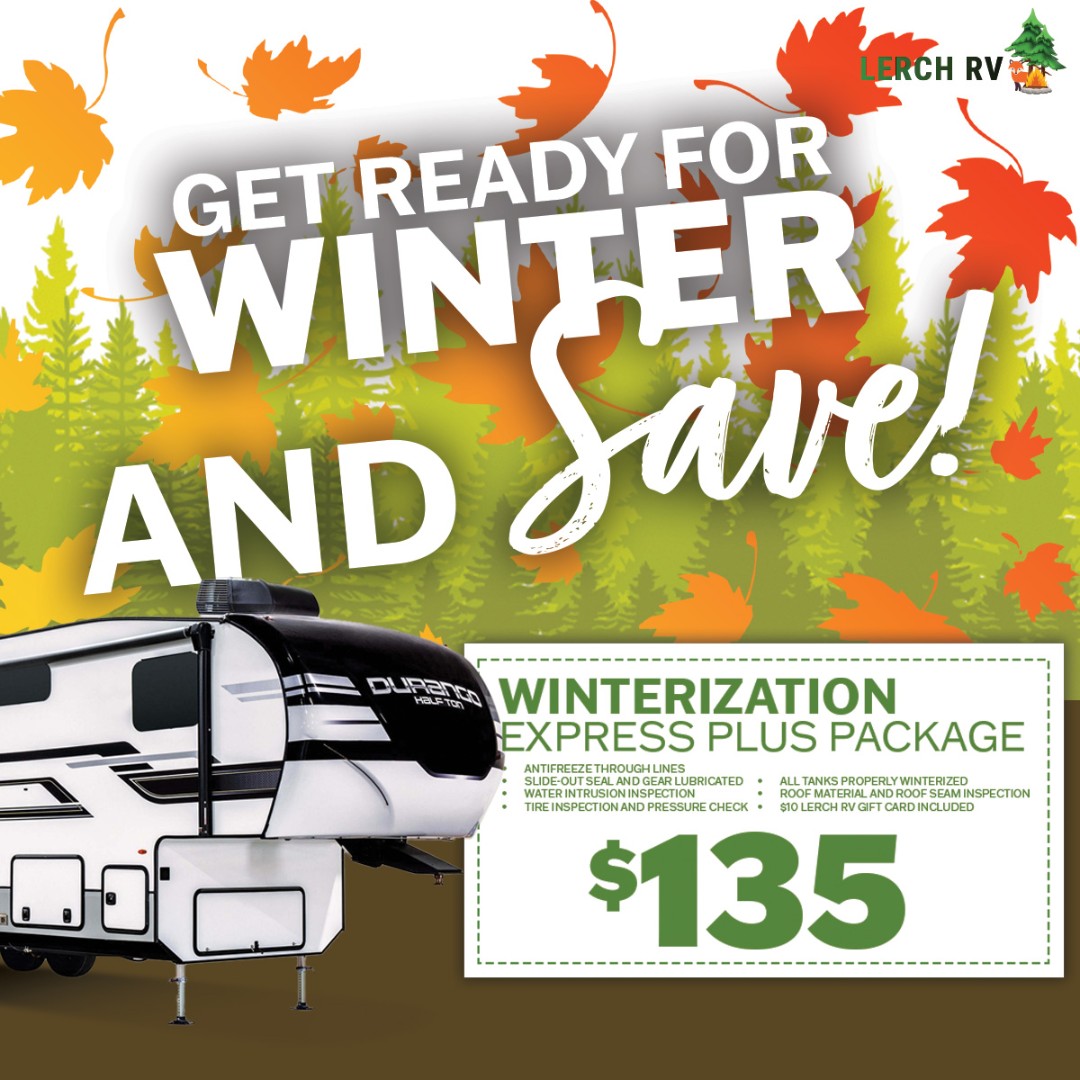 LerchRV's tweet image. ❄️ Get ready for winter with Lerch RV! ❄️ Choose from 2 great winterization packages to keep your RV protected. Simple, affordable, and stress-free! 📅 Schedule your service today and rest easy all season long. #RVWinterization #LerchRV #RVService #centralPA #RVdealer #weare