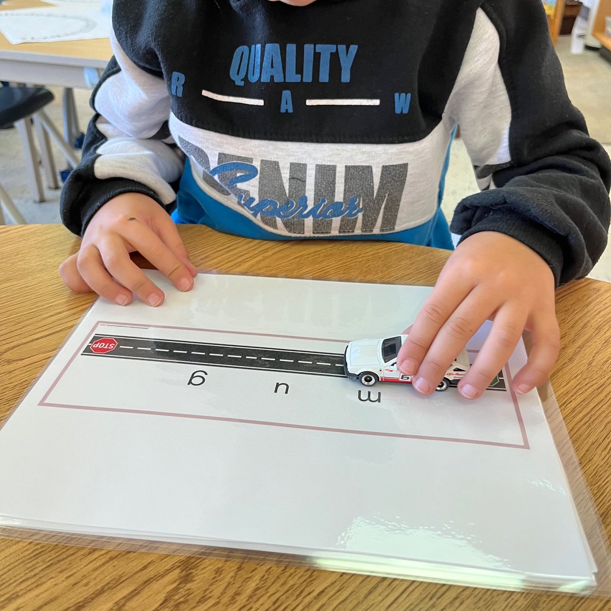 Students enjoy using these road mats and cars to practice blending. 

<a href="/LordStrath_LDSB/">Lord Strathcona PS</a> 

(Road mats are from Passionately Curious Educators)