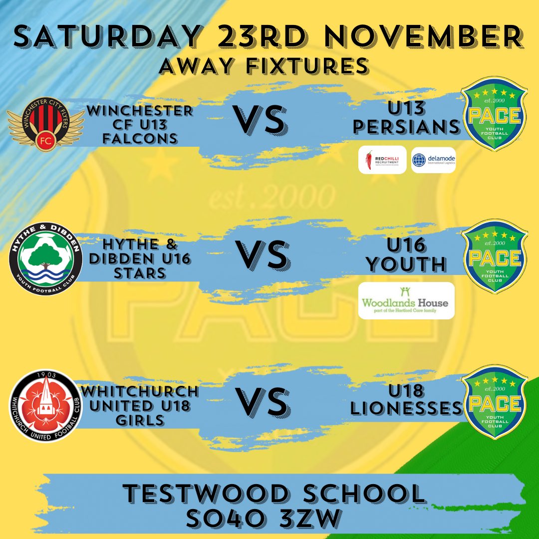 💛Saturday Away Fixtures💛