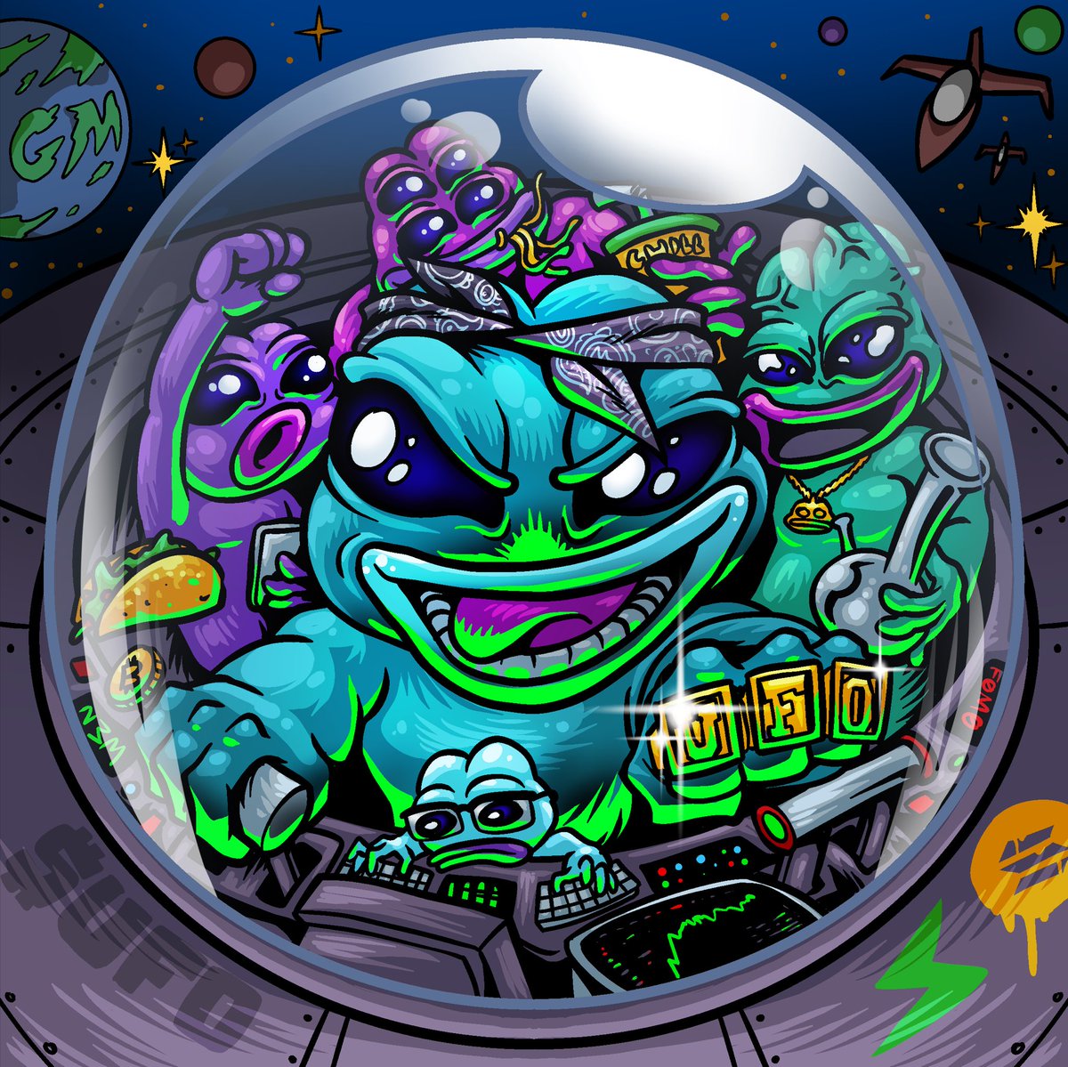 markusmanson's tweet photo. We come in Peace and up for Good times!
$UFO

- Artwork done for @UFOPEPEcoin https://t.co/L70qBTb8z7