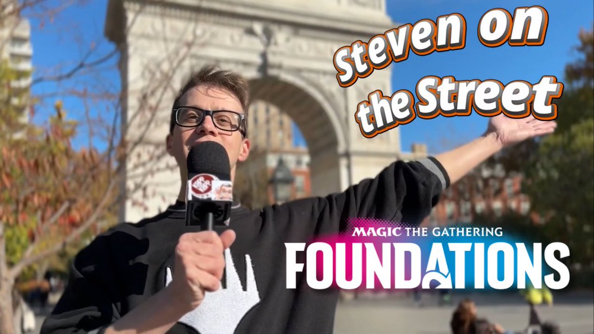 New series dropped &amp; I’m launching it for #MTGFoundations!  I figured what better way to be an #MTGAmbassador than to ask strangers in NYC if they’ve ever played Magic before?  What could do wrong?!

Thank you <a href="/wizards_magic/">Magic: The Gathering</a> for the gifted product to make this video possible! 🧡