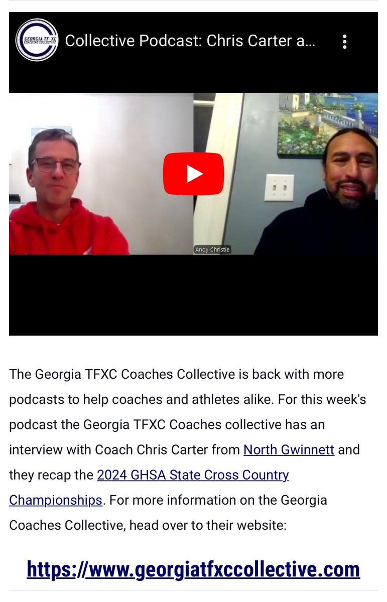 Georgia TF XC Coaching Collective tweet media