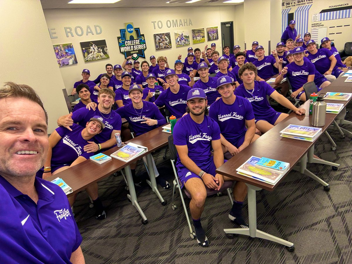 Allistair McCaw (@allistairmccaw) on Twitter photo Day 2 <a href="/TCU_Baseball/">TCU Baseball</a> in Fort Worth, Texas. I had a great time with all the athletes and coaches today. We got to speak on leadership, developing a champion mindset and all things culture. A massive thanks to Coach <a href="/KirkSaarloosTCU/">Kirk Saarloos</a> for having me! 🐸 Day 2 <a href="/TCU_Baseball/">TCU Baseball</a> in Fort Worth, Texas. I had a great time with all the athletes and coaches today. We got to speak on leadership, developing a champion mindset and all things culture. A massive thanks to Coach <a href="/KirkSaarloosTCU/">Kirk Saarloos</a> for having me! 🐸