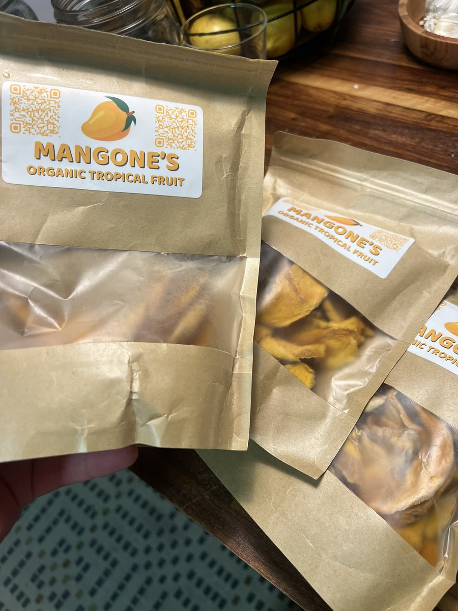 New batch of  <a href="/eatmangones/">Mangones</a> are straight 🔥🔥 only problem is that they’ve been in my house for 5 minutes &amp; I’m almost through the first bag. I’ve tried them all and these are the best dried mangoes you’ll find 🥭